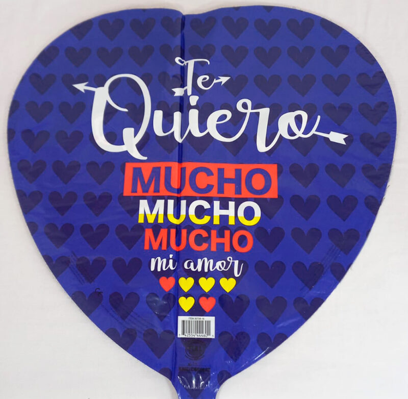 Muchro Globo Te Quiero Mucho Mucho – Envío de flores a domicilio CDMX ...